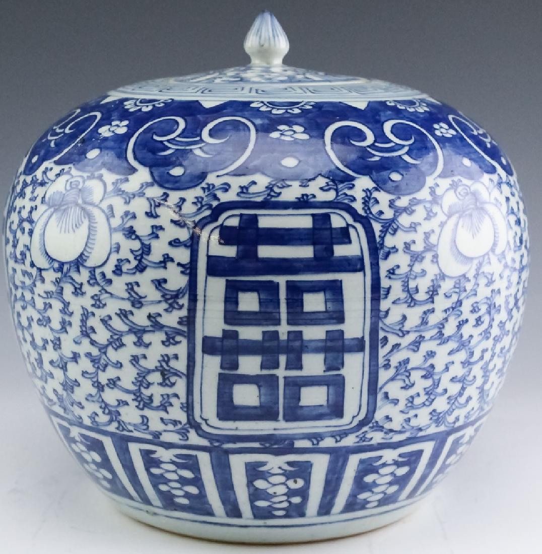 Chinese Blue And White Porcelain Ginger Jar (1 of 9)