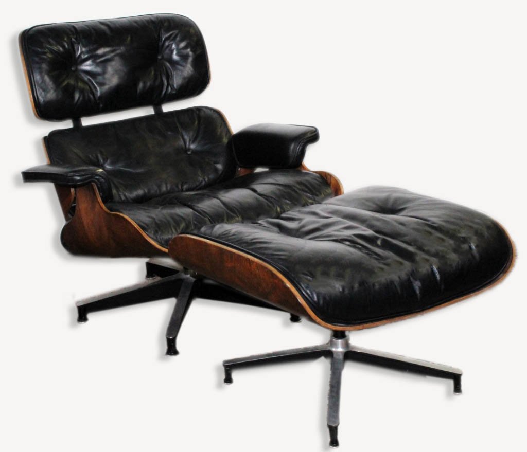 Charles & Ray Eames Lounge Chair w Ottoman 670 671 (1 of 9)