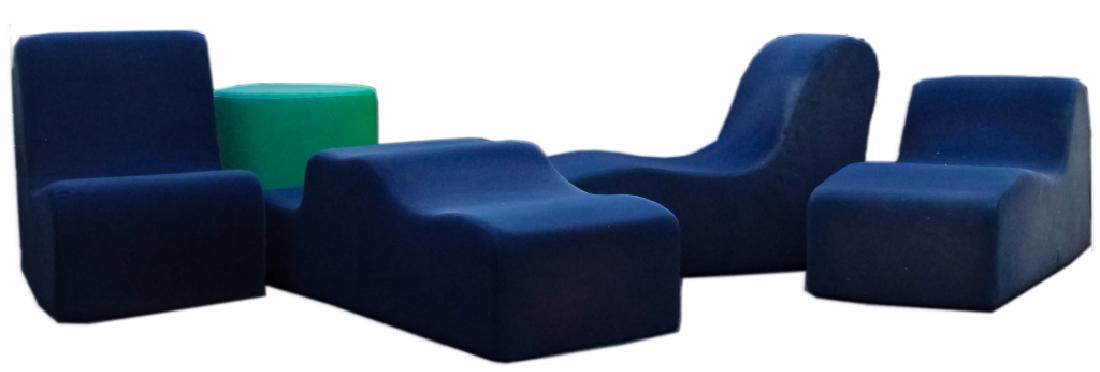 Roberto Matta Malitte Sofa Lounge Puzzle Furniture (1 of 6)