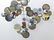 Curtis Jere Raindrops Chrome Steel Wall Sculpture - 3