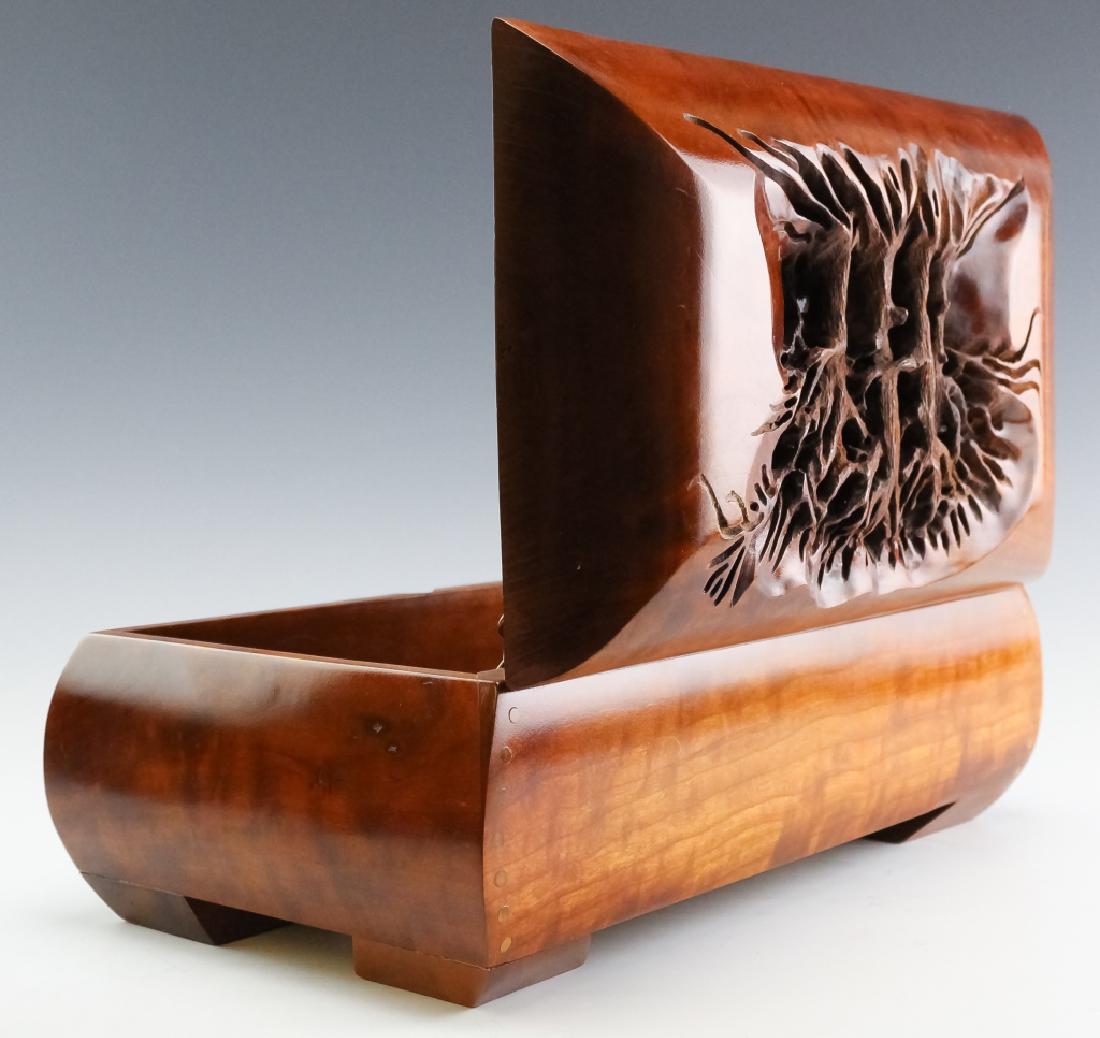 Roger Barry Carved Wood Reticulated Box Reliquary (1 of 10)