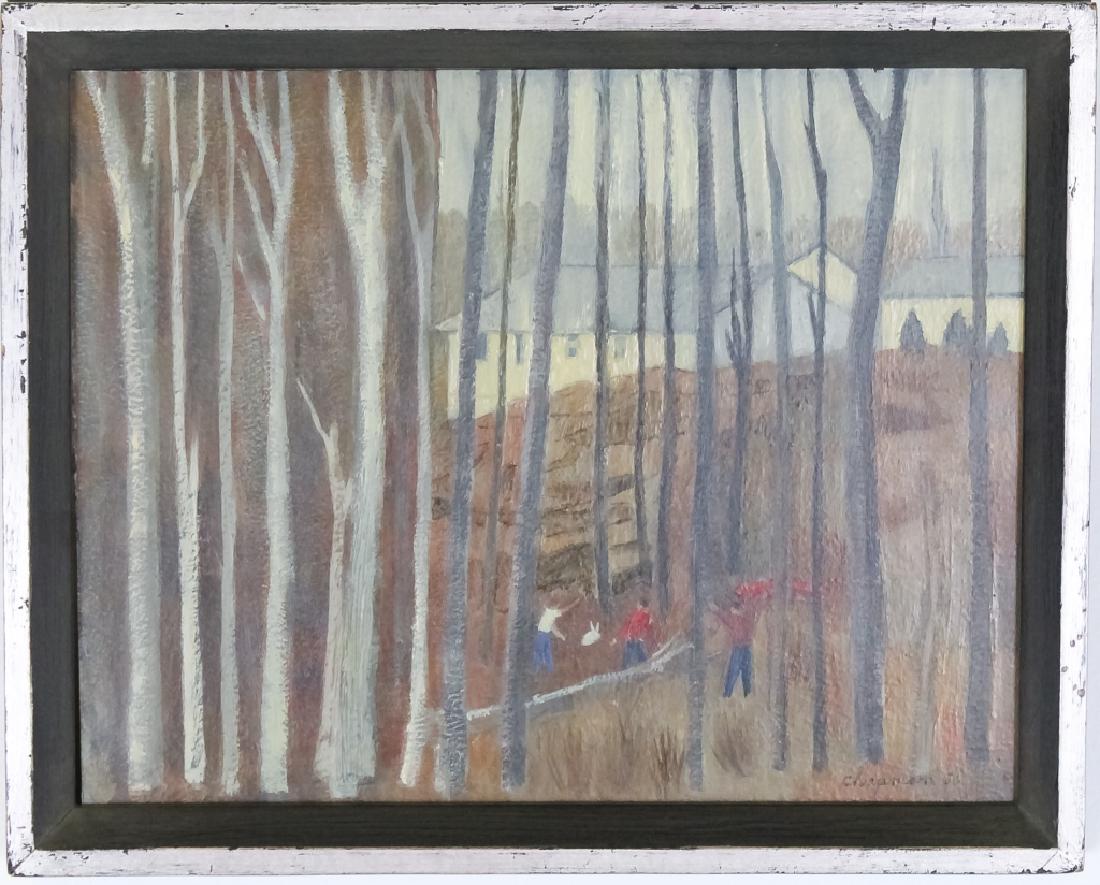 Grover Chapman American 20th Century Oil Painting (1 of 4)