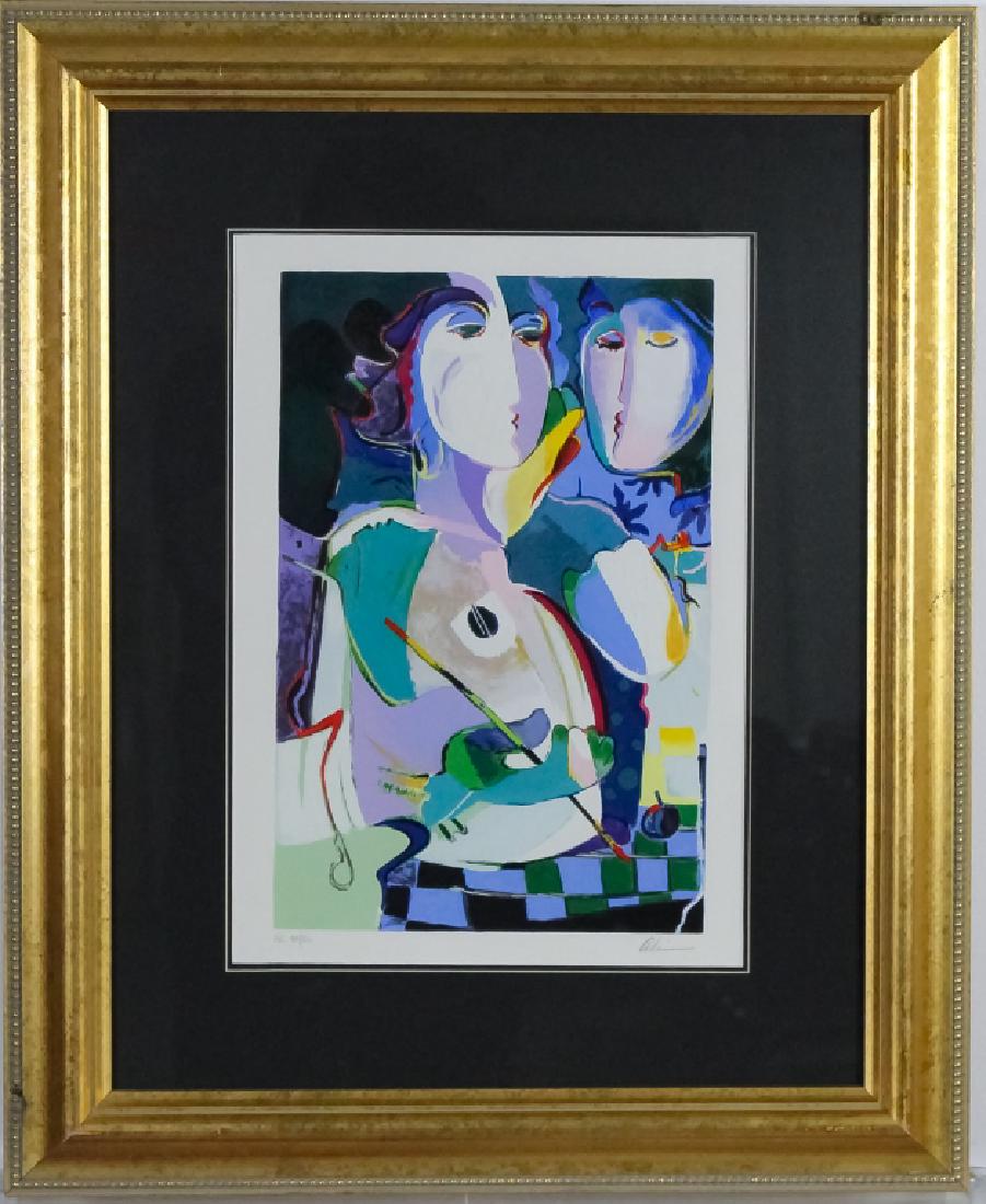 Ali Golkar (b. 1948) LE Figural Serigraph SIGNED (1 of 7)