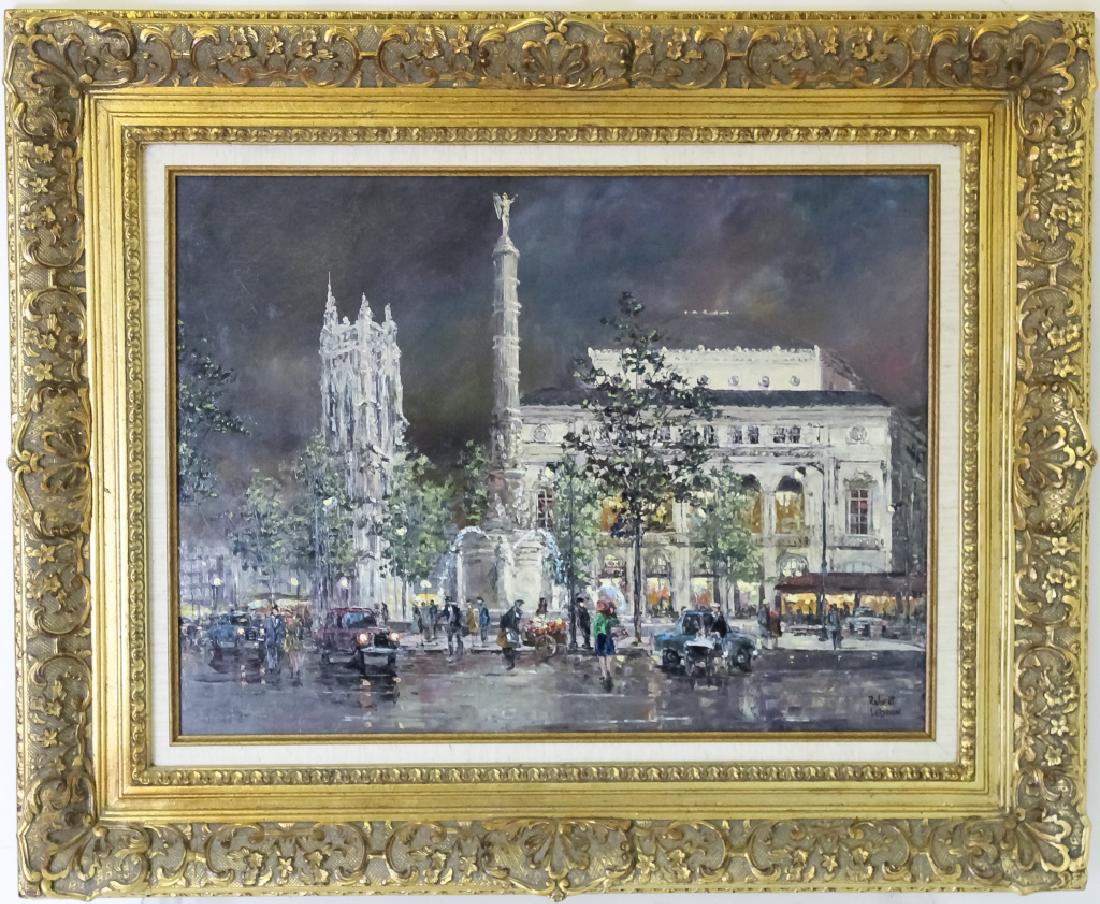 Robert Lebron (1928-2013) Parisian Scene Painting (1 of 5)