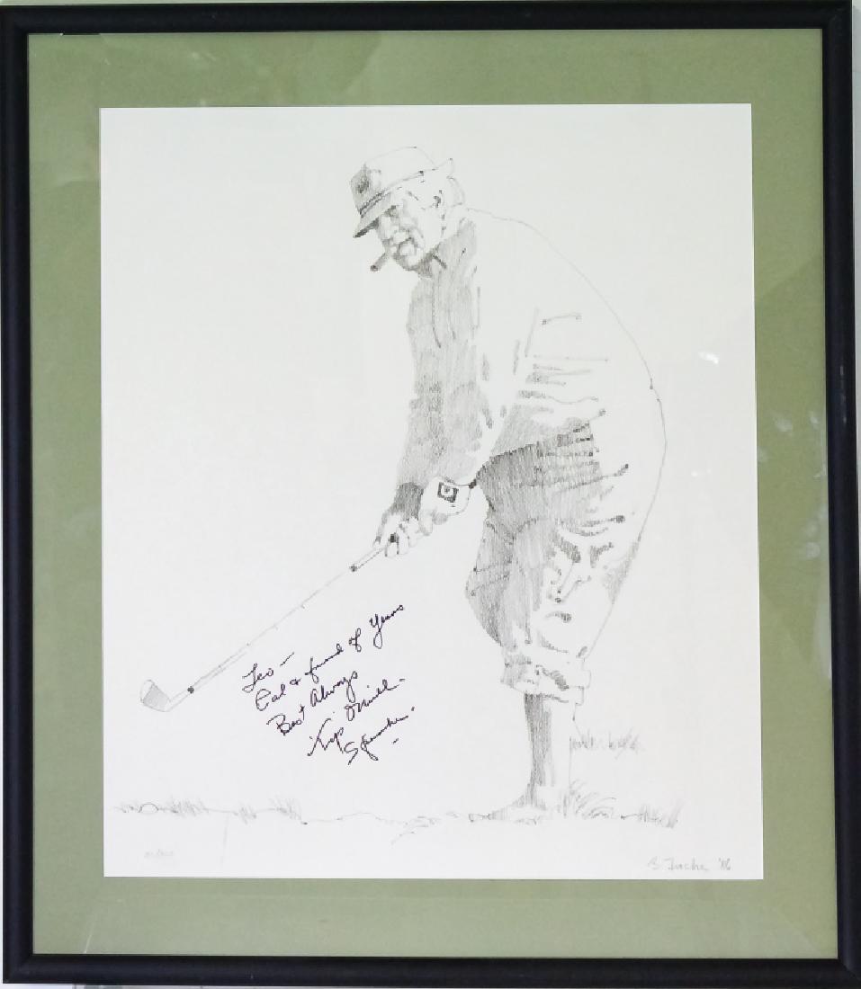 Bernard Fuchs L/E Lithograph Signed By Tip O'Neill (1 of 6)