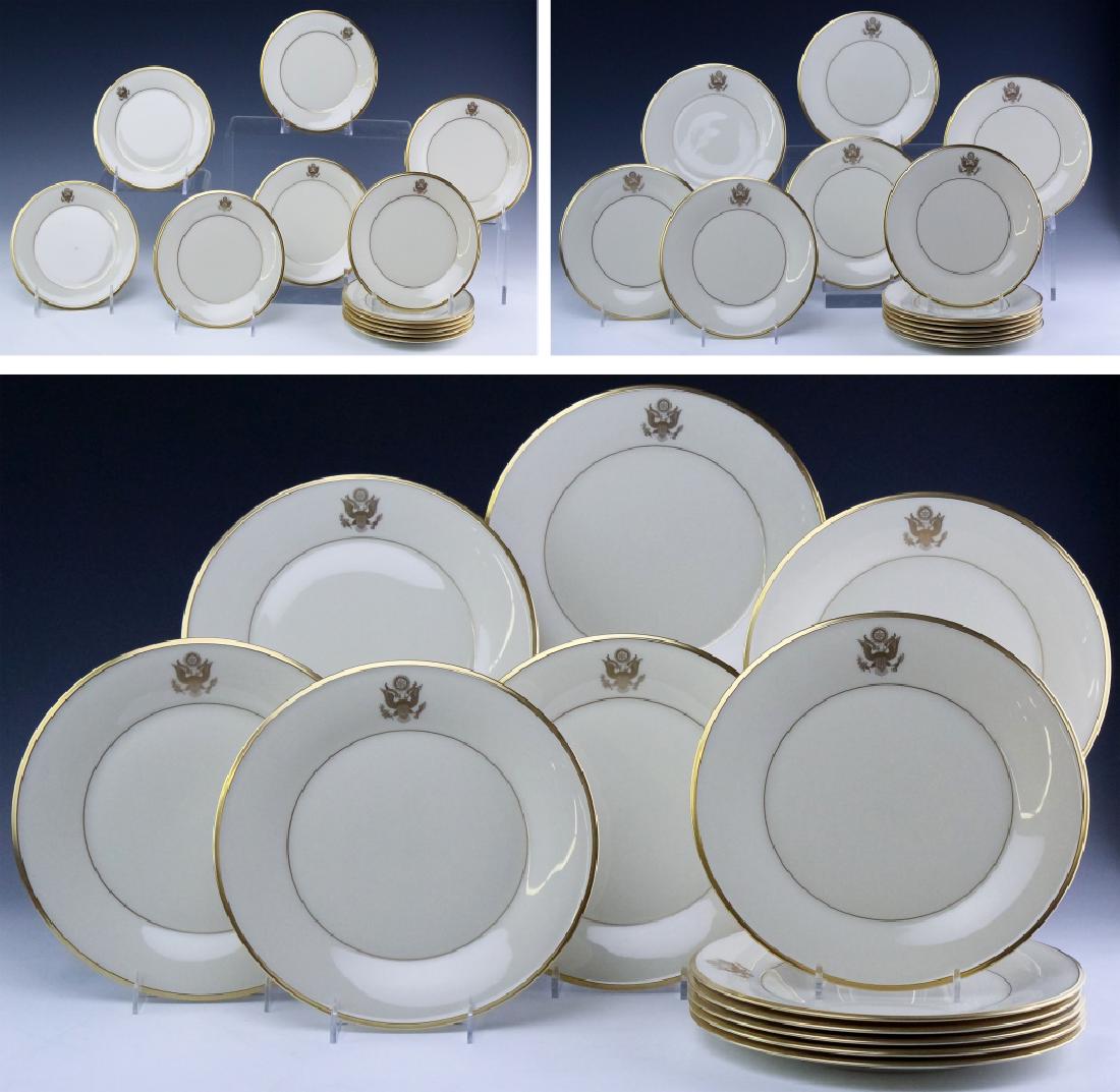 Lenox Congressional Dinner Salad Bread Plates Set (1 of 9)