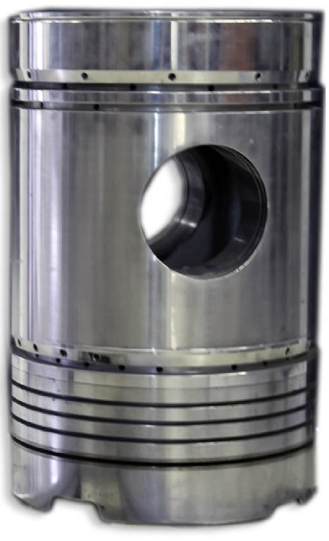 Enormous Aluminum Ships Piston Side Table Stand (1 of 5)