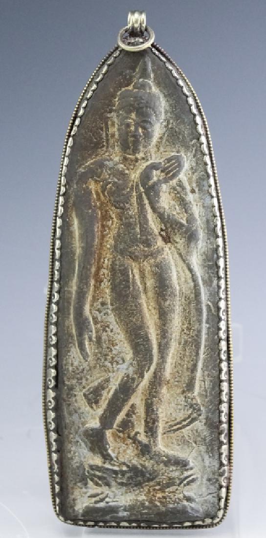 Siam Asian Stone Wall Fragment Temple Decoration (1 of 6)