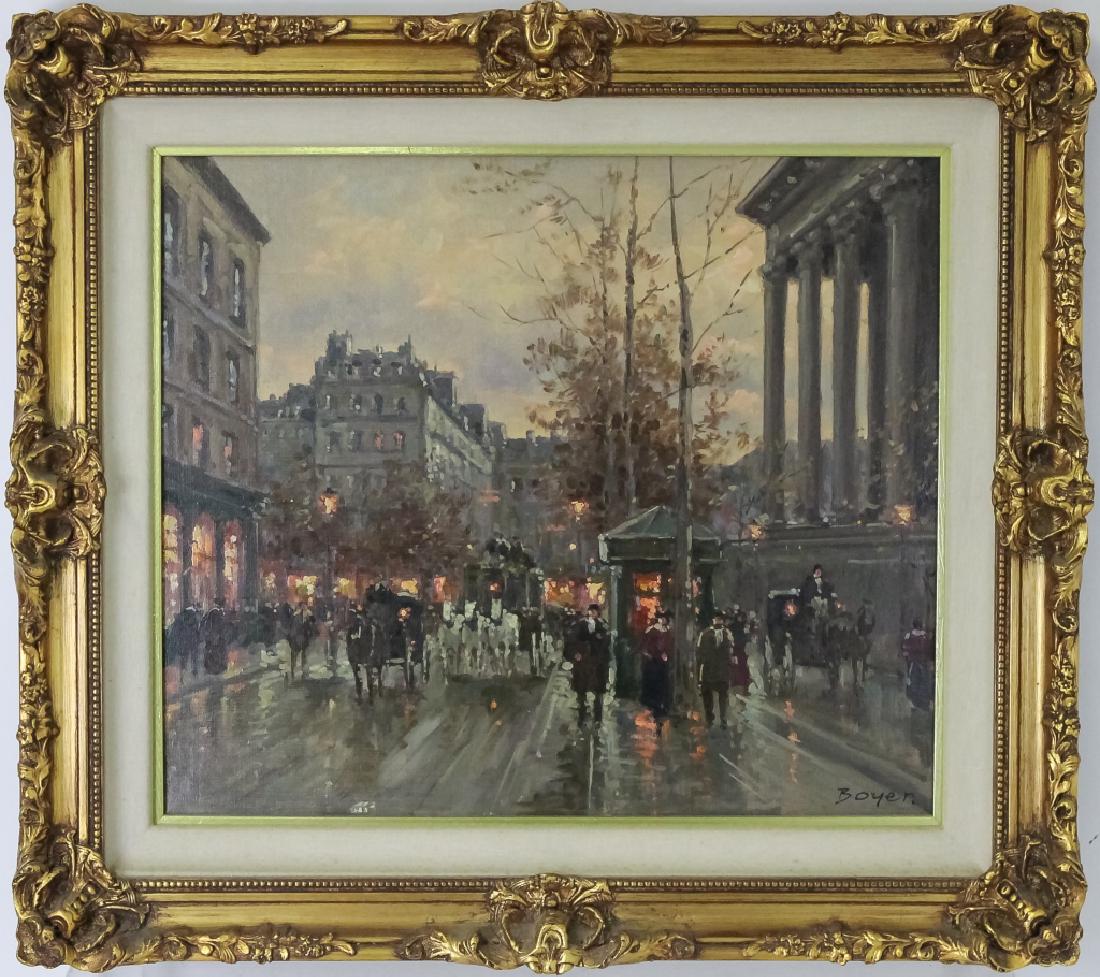 Jean Boyer (b.1915) French Street Scene Painting (1 of 7)