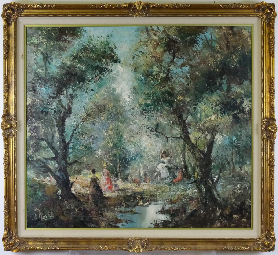 Americo Makk 1927-2015 American Landscape Painting (1 of 7)