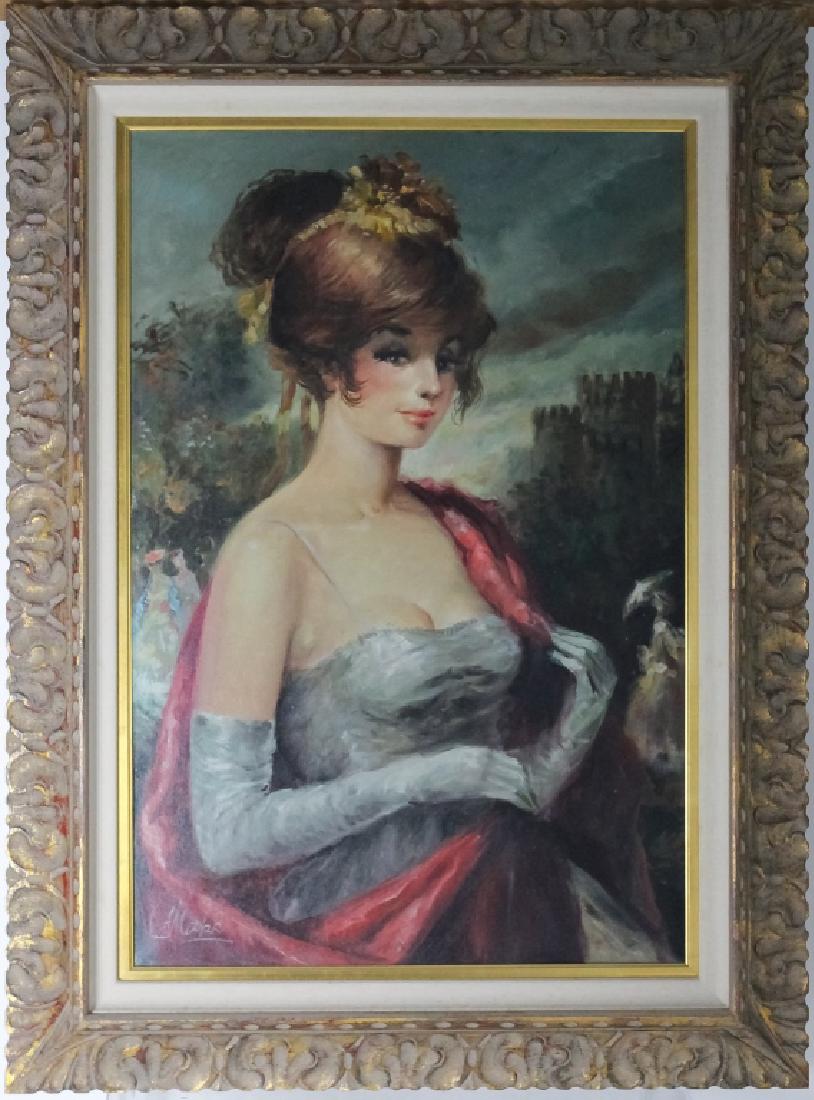 Americo Makk 1927-2015 American Portrait Painting (1 of 6)