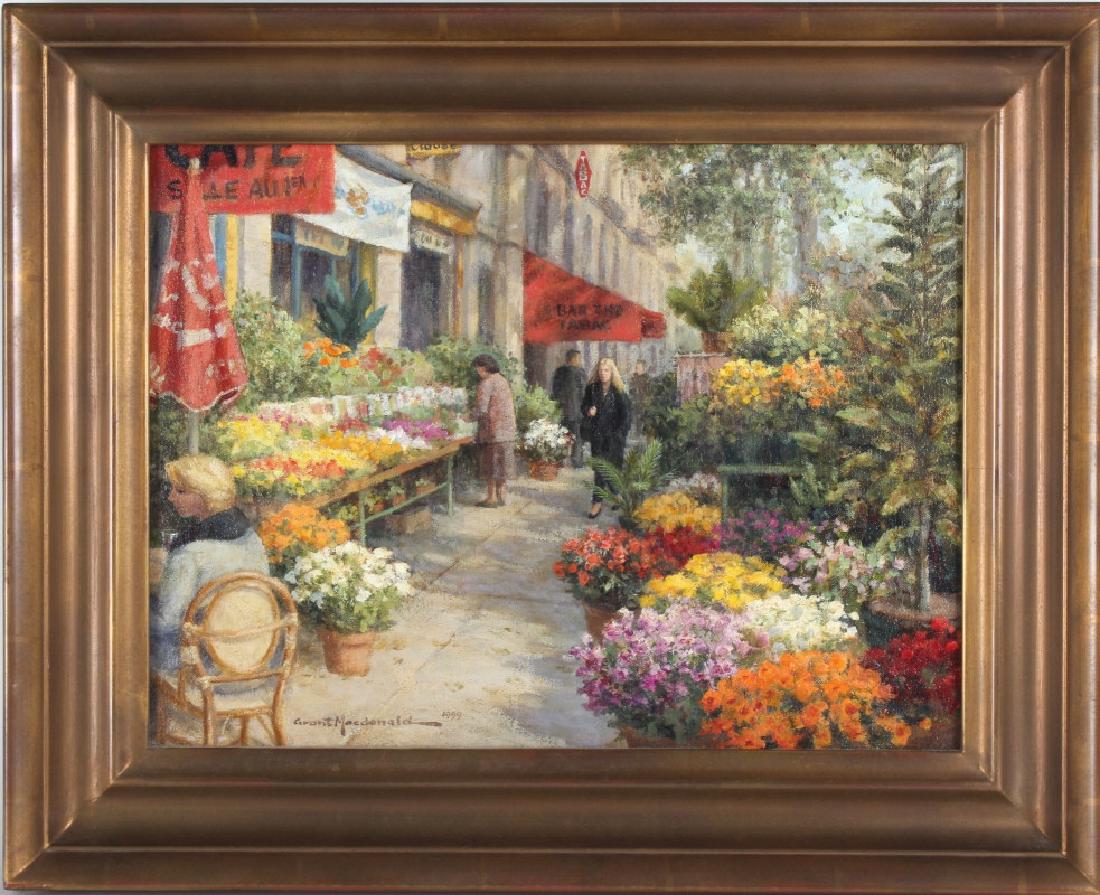 Grant McDonald American Flower Market Oil Painting (1 of 7)