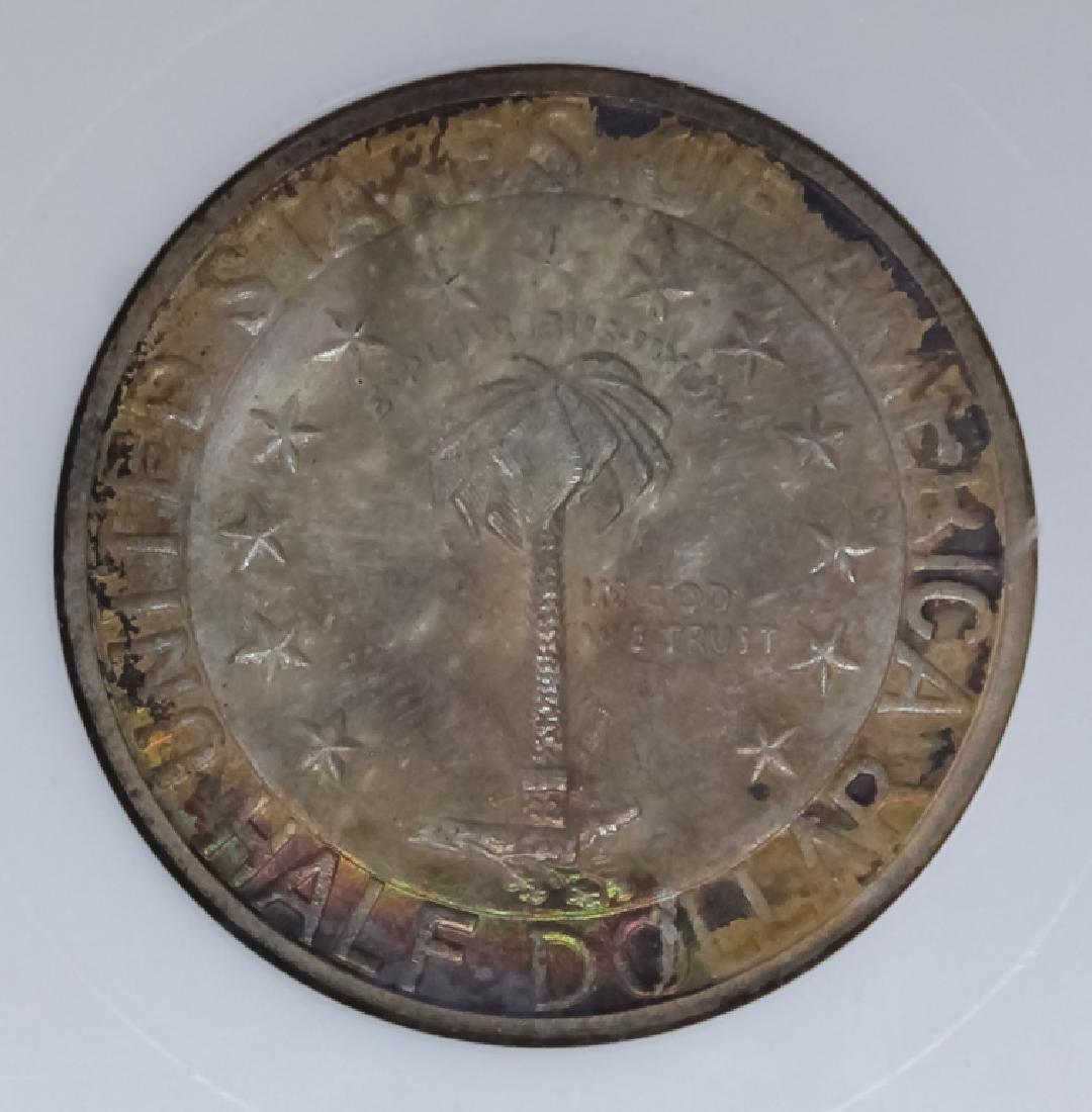 1936 D Columbia NGC MS66 Commem Half Dollar Coin: 1936 D Columbia South Carolina Sesquicentennial NGC graded MS 66 silver commemorative United States half dollar, fifty cent piece. This American coin is housed in an older sealed NGC holder. Good over