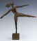 J James Akston American Modernist Bronze Art Sculpture - 3