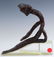 J James Akston American Modernist Bronze Art Sculpture