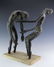 American Modernist Bronze Figural Sculpture - 2