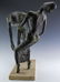 American Modernist Bronze Figural Sculpture - 3
