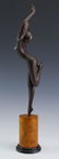 Bernard Rives Modern Bronze Nude L/E 17" Art Sculpture - 3