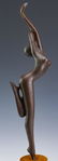 Bernard Rives Modern Bronze Nude L/E 17" Art Sculpture - 4