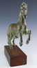 Ancient Style Rearing Horse Cast Bronze Sculpture - 2