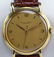 Working Vintage IWC 18k Gold Mens 36mm Dress Watch