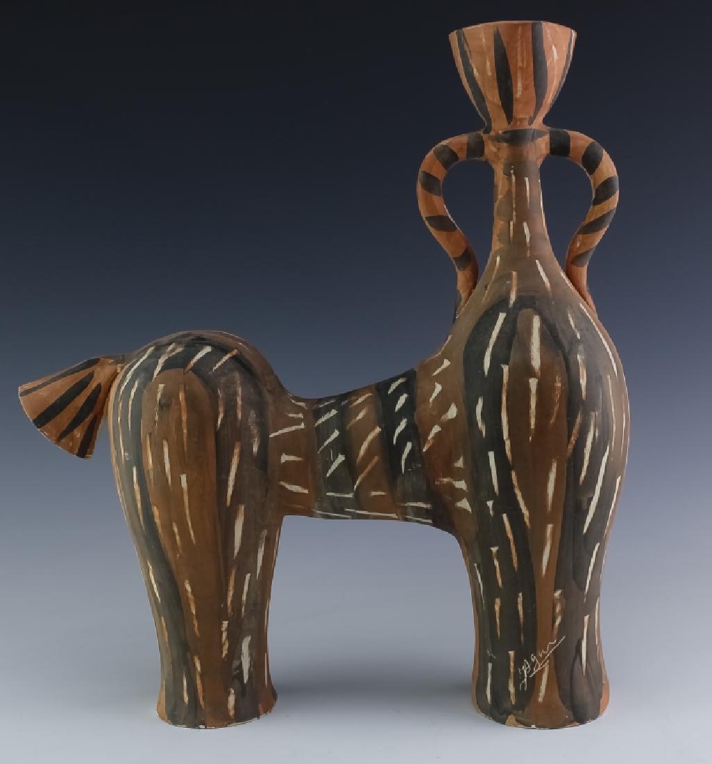 Jules Agard French Art Pottery Horse "Picasso Era" (1 of 8)