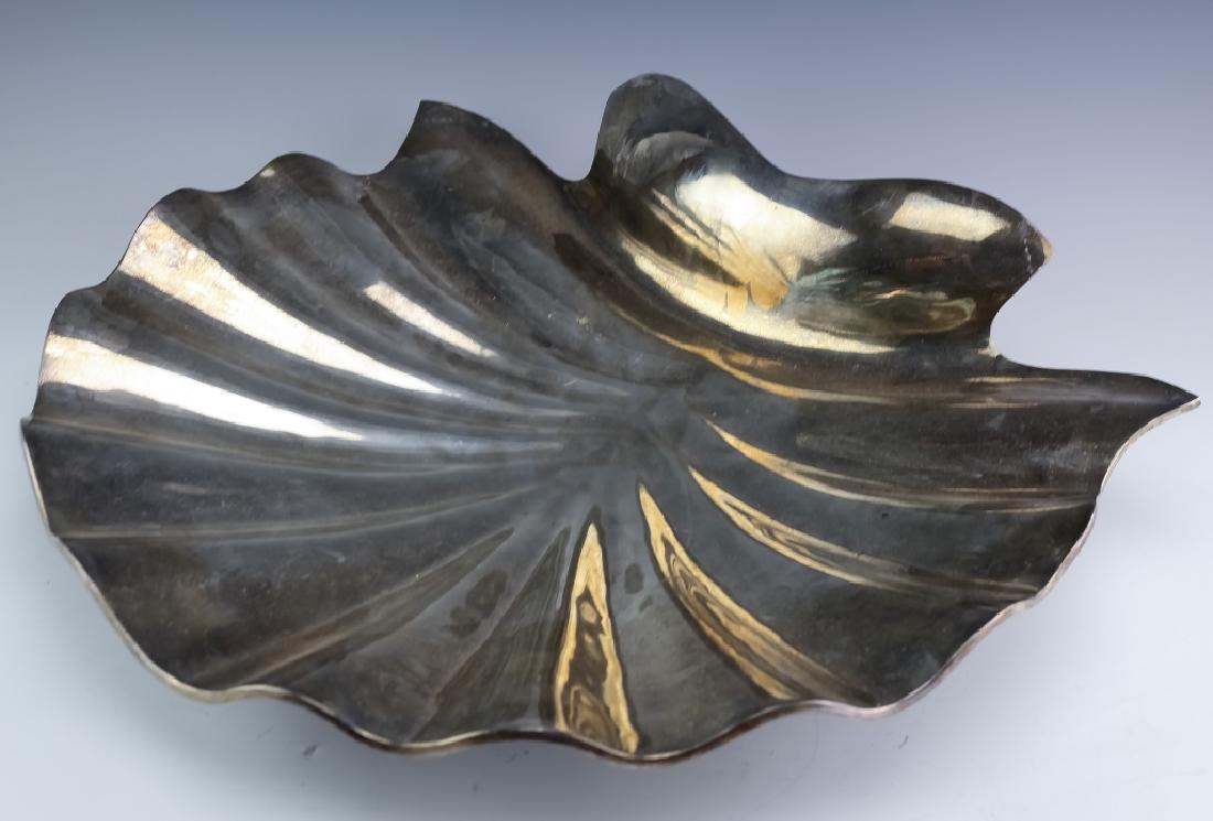Alfredo Ortega Sterling Silver Shell Bowl 2,530gr. (1 of 6)
