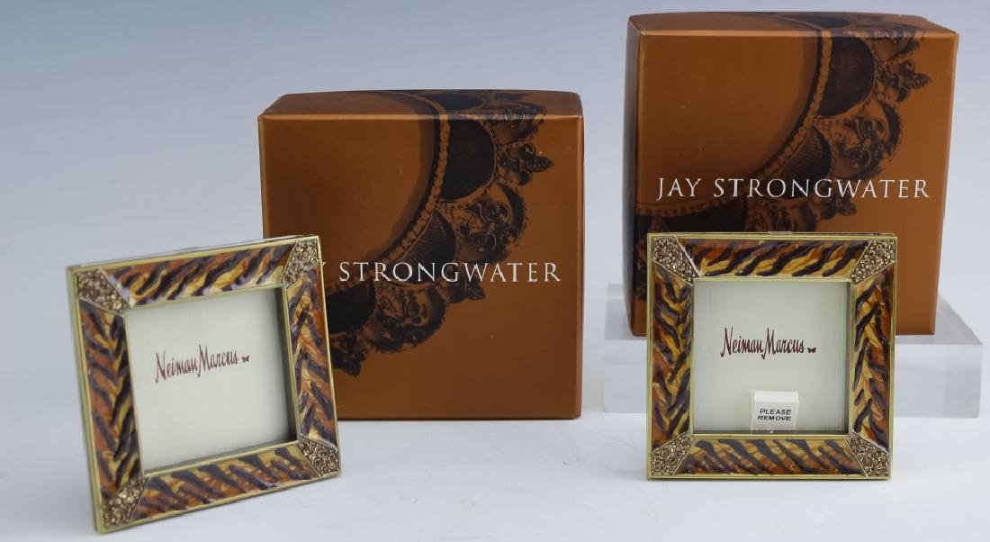 2 Jay Strongwater Tiger Stripe Photo Picture Frame (1 of 4)