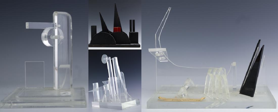 J James Akston Modern Abstract Lucite Sculpture (1 of 10)