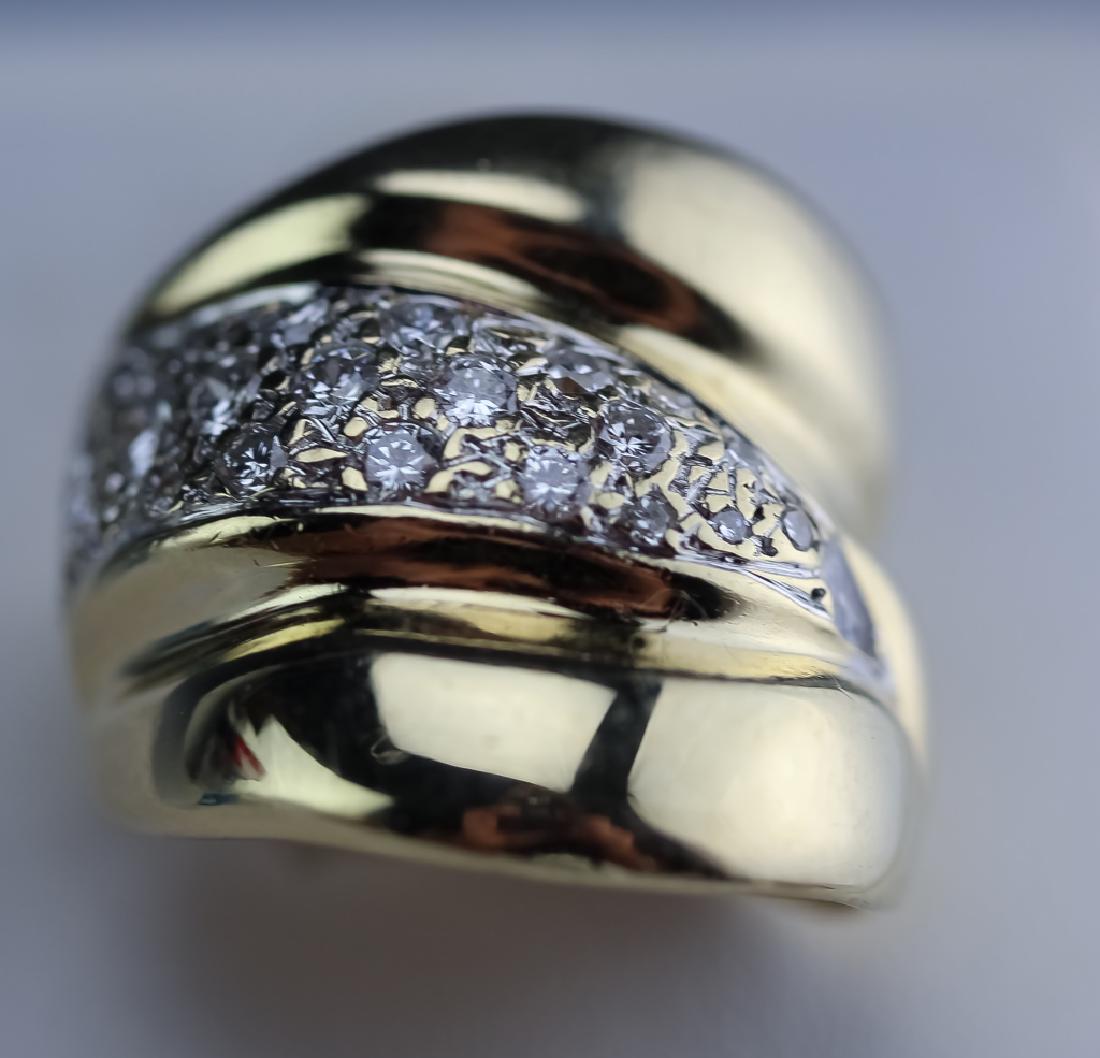 Ladies 14k Yellow Gold & .7 CTTW Diamond Ring (1 of 5)