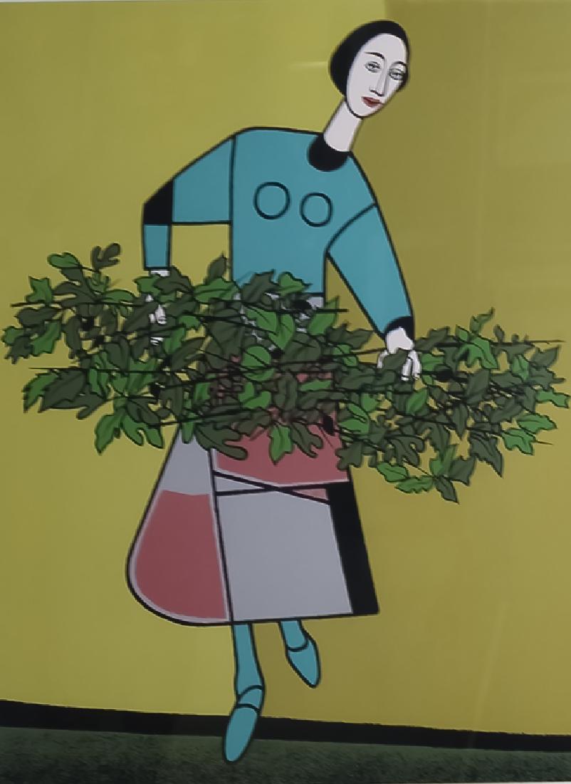 Robert Gwathmey Ophelia L/E Serigraph Screenprint (1 of 7)