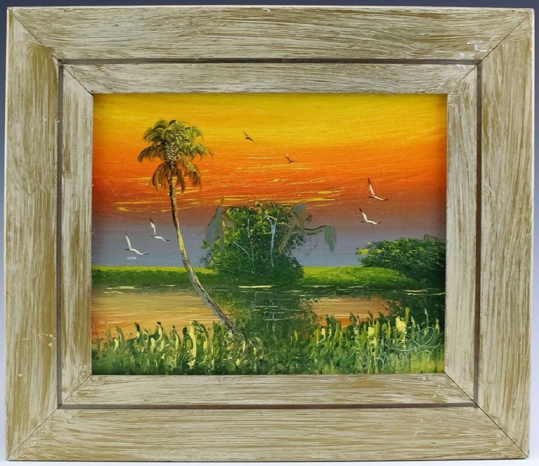 Isaac Knight Florida Highwaymen Landscape Painting (1 of 5)