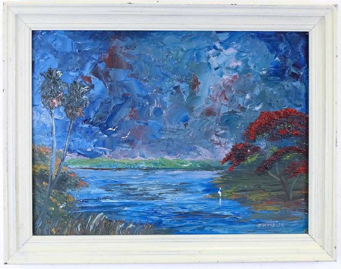 Charles Chico Wheeler Florida Highwaymen Painting (1 of 5)