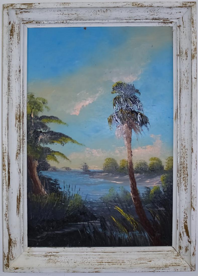 Horace Foster Florida Highwaymen Landscape Paintin (1 of 5)