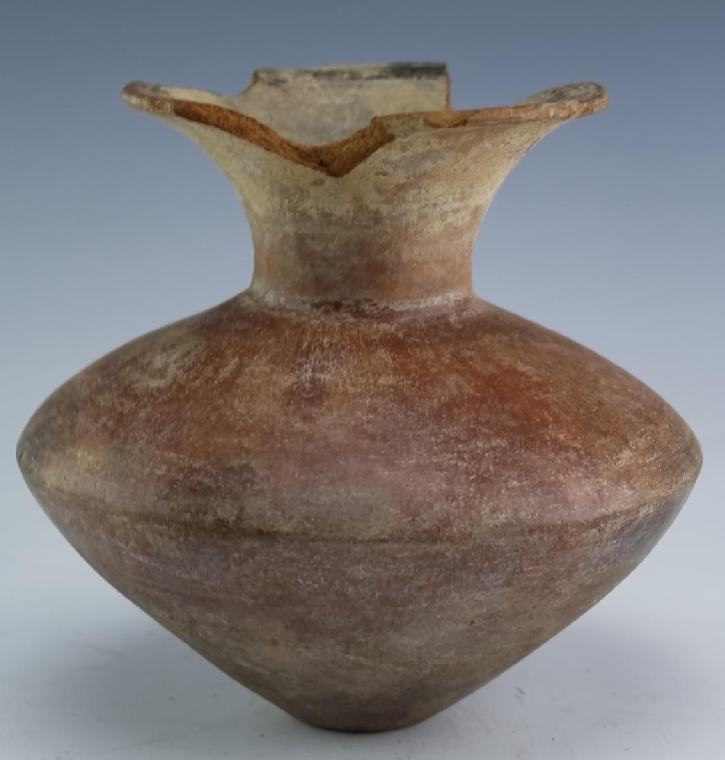 Antique Pre Columbian Flare Rim Vase Vessel (1 of 5)