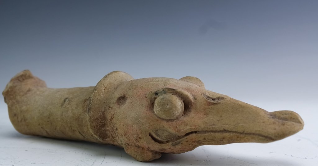 Pre-Columbian Style Ceramic Pottery Alligator (1 of 5)