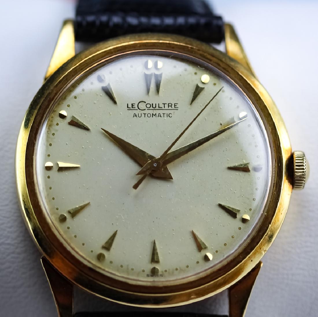 LeCoultre 18k Vintage Automatic Bumper 34mm Watch (1 of 6)