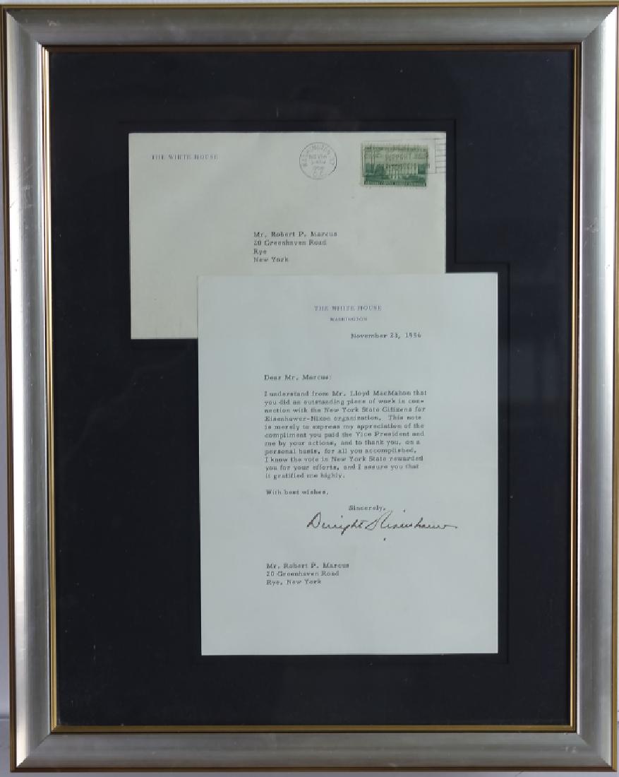 Dwight Eisenhower USA Presidential Signed Letter (1 of 3)