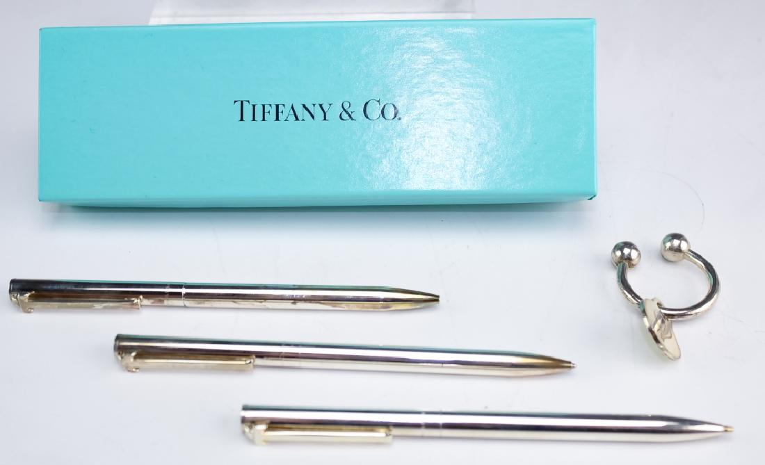 Tiffany & Co LOT 3 Sterling Silver Pens + 1Key Fob (1 of 6)