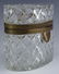 Baccarat Style Bronze Mount Cut Crystal Casket Box - 2