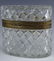 Baccarat Style Bronze Mount Cut Crystal Casket Box - 3