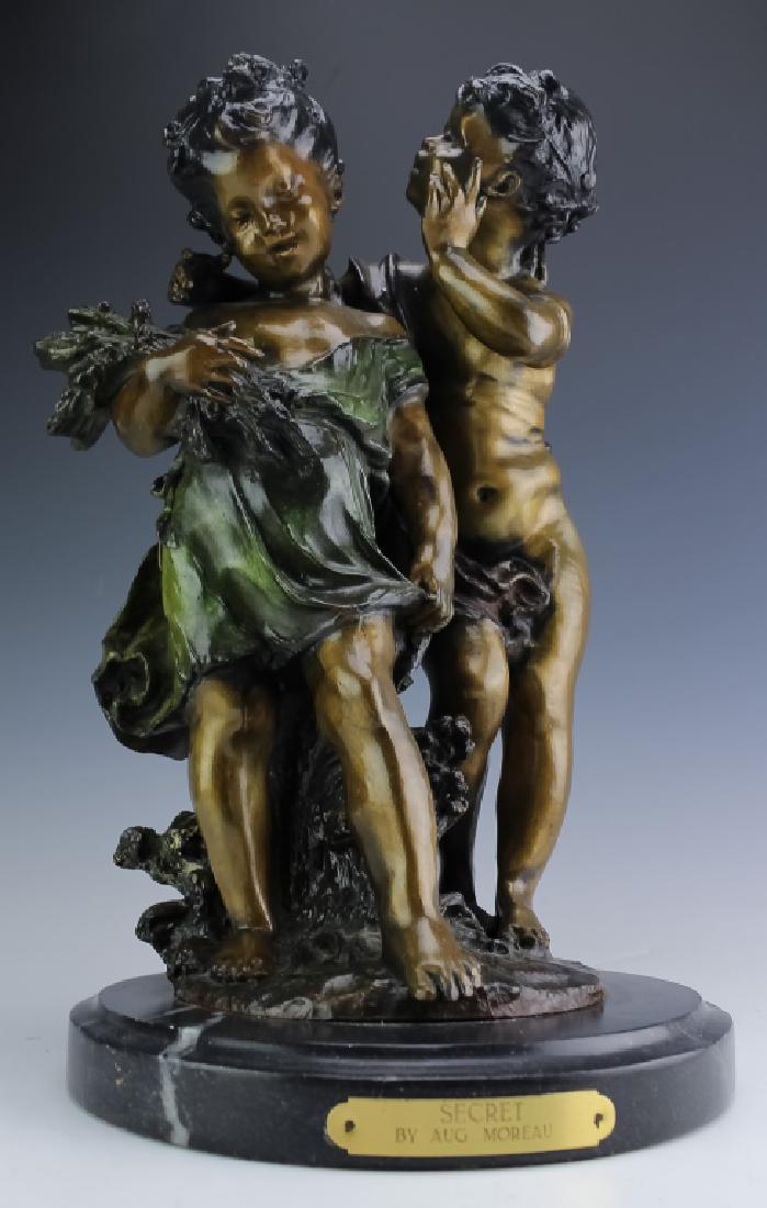 After Auguste Moreau (1826-1897) Bronze Sculpture (1 of 6)