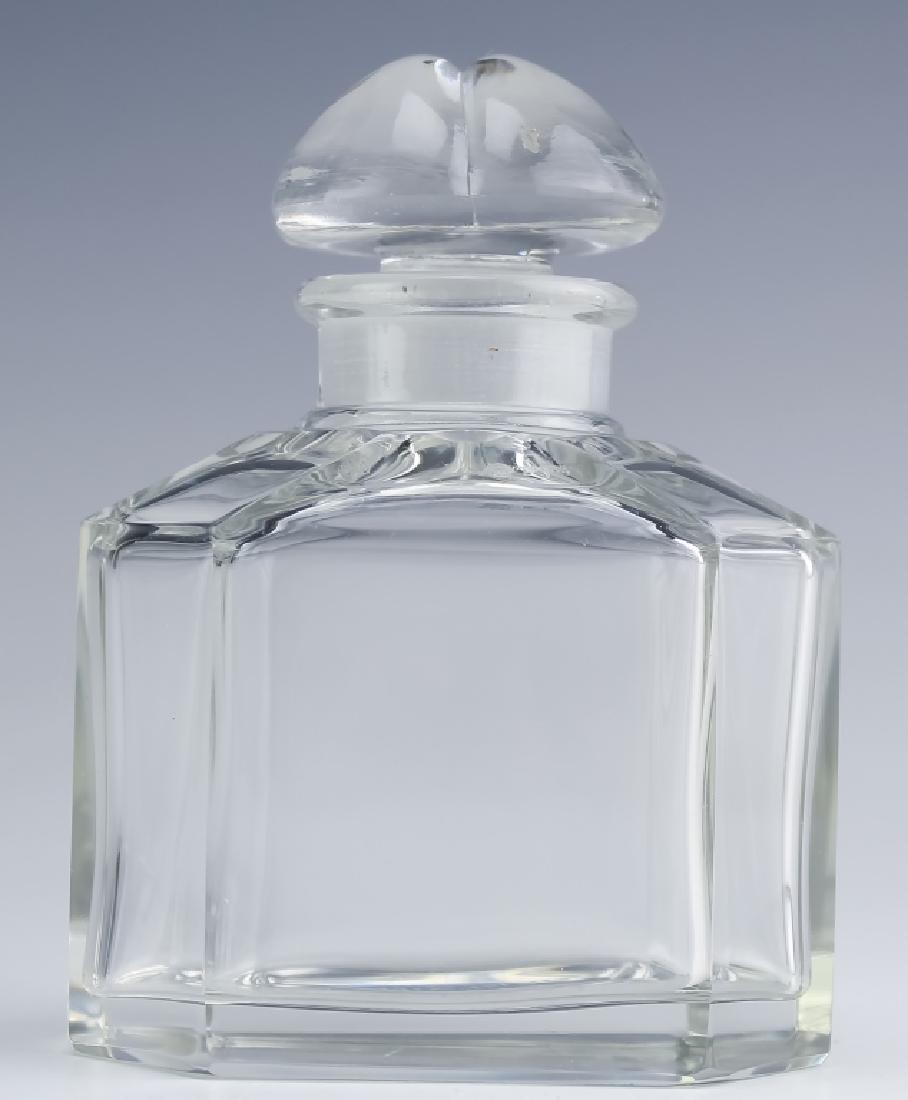 Vintage Signed Baccarat Guerlain Shalimar Perfume Baccarat Bottle By