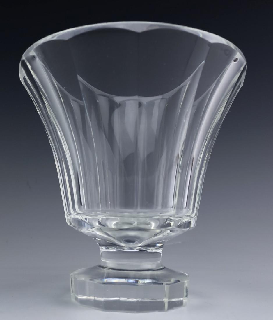 Steuben American Studio Art Glass Faceted Vase (1 of 6)
