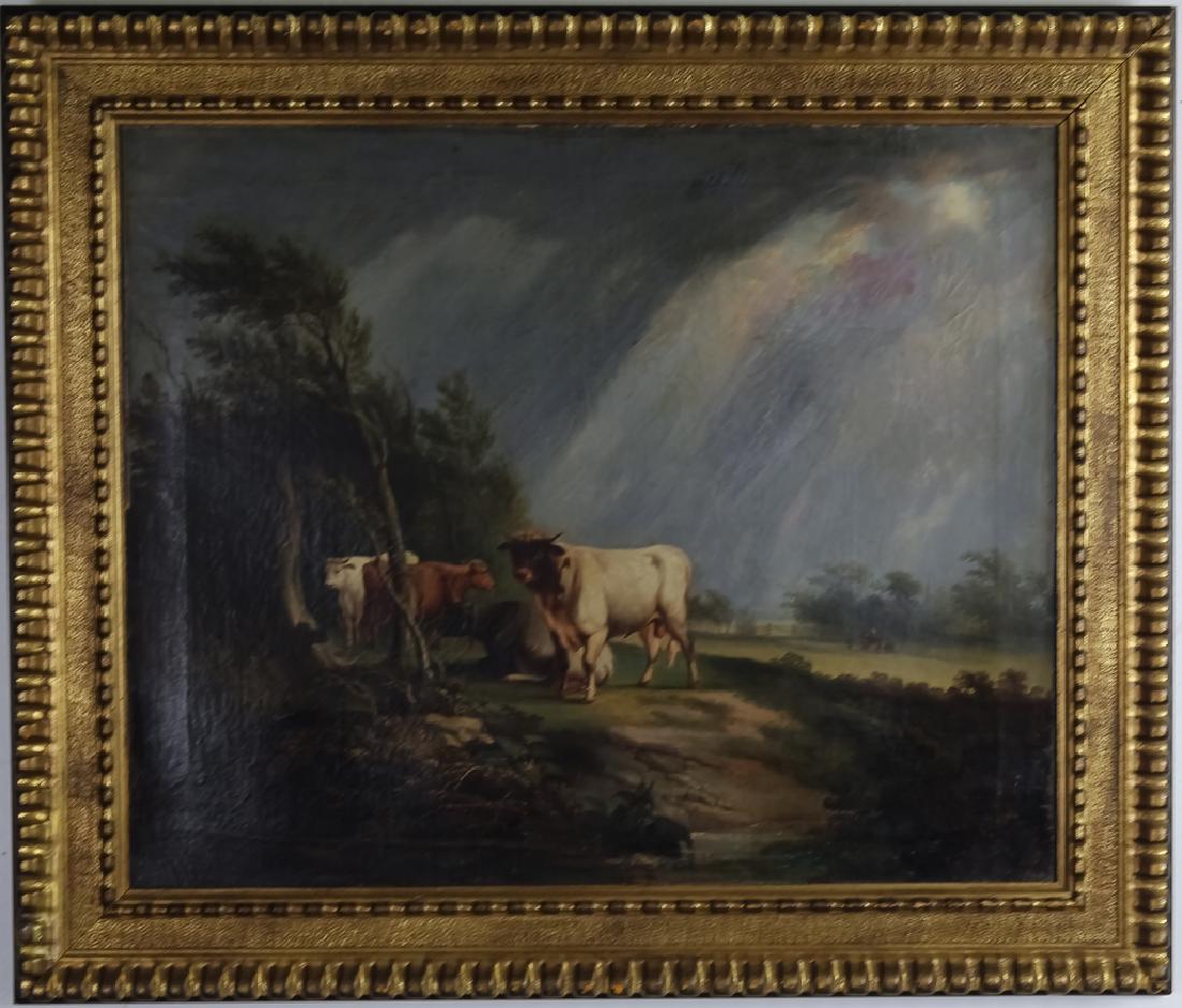 Attr. Constance Tryon Farm Landscape Oil Painting (1 of 4)