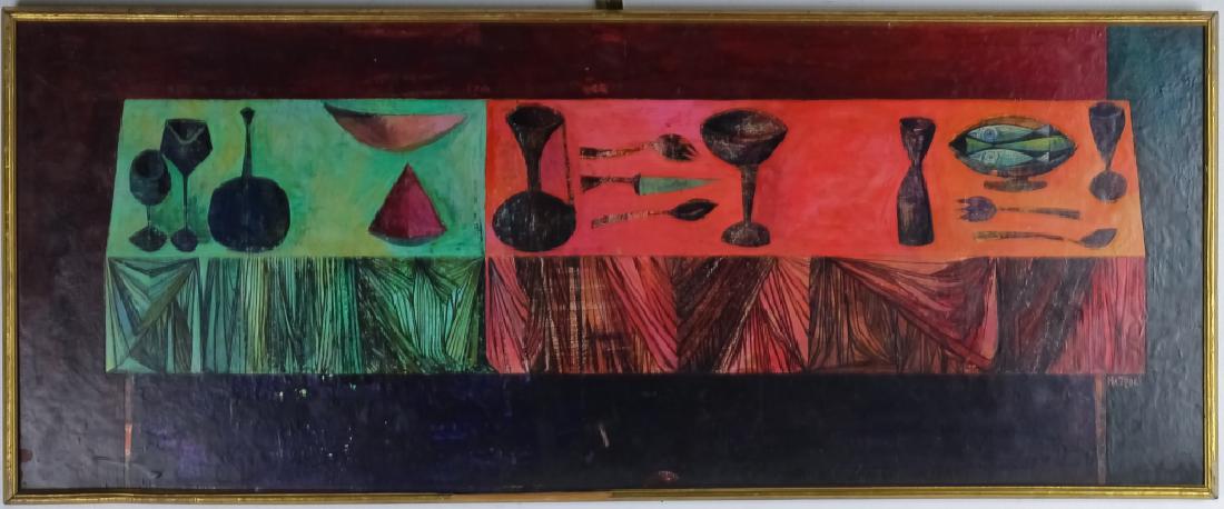 Marcello Mazzoli Mid 20thC Italian Modern Painting (1 of 7)