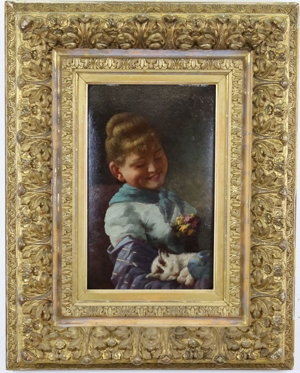 Carducius Plantagenet Ream Oil On Board Painting (1 of 7)