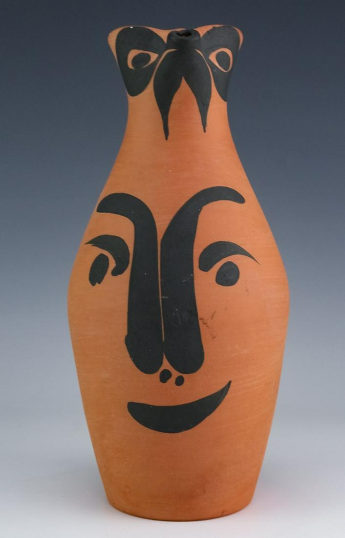 Pablo Picasso Art Yan Face Madoura Pottery Pitcher Jug (1 of 9)
