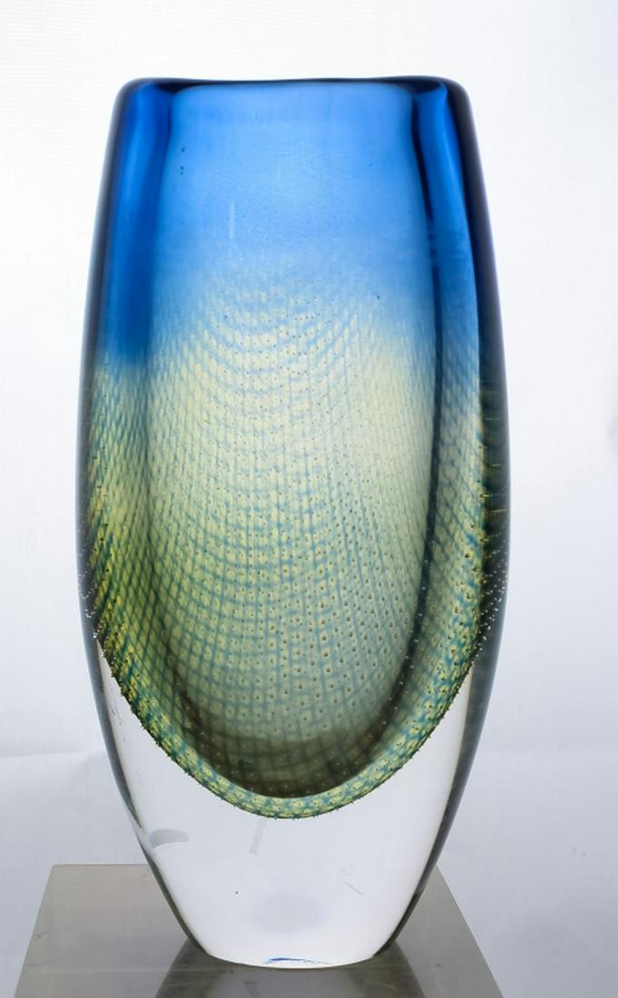 Orrefors Kraka Sven Palmqvist Art Glass Vase (1 of 5)