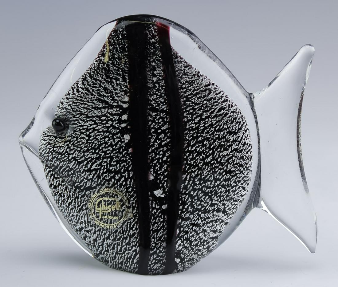 Ghisetti Italian Murano Venetian Art Glass Fish (1 of 6)